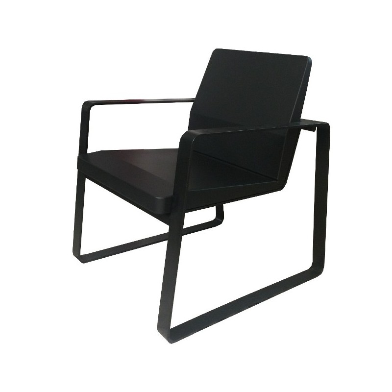 sillon fijo negro